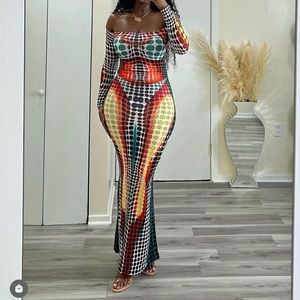 “KALEIDOSCOPE DREAMS" DRESS